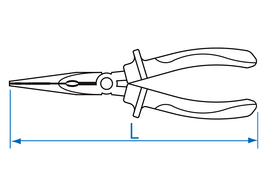 How to Draw Long Nose Pliers  YouTube